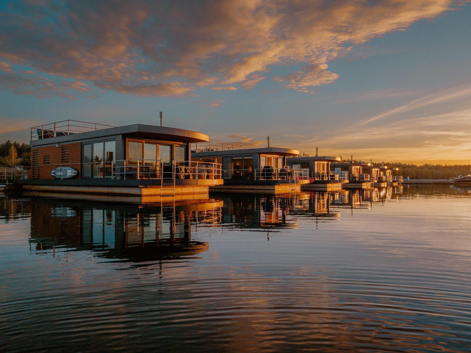 Floatinghouses Baerwalder See Klitten Zewnętrze zdjęcie